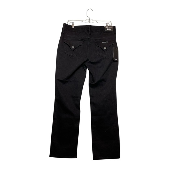 Women’s NWT Hudson black, straight leg jeans, size 12, inseam 29 - Picture 2 of 4